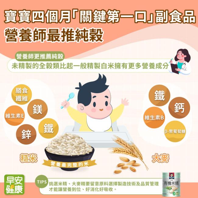 寶寶的第一口副食品:嬰兒米精的完整解析!