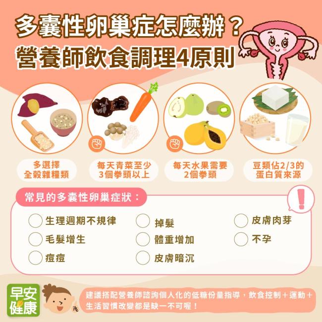 卵巢發炎吃什麼可以改善?營養師的建議清單!